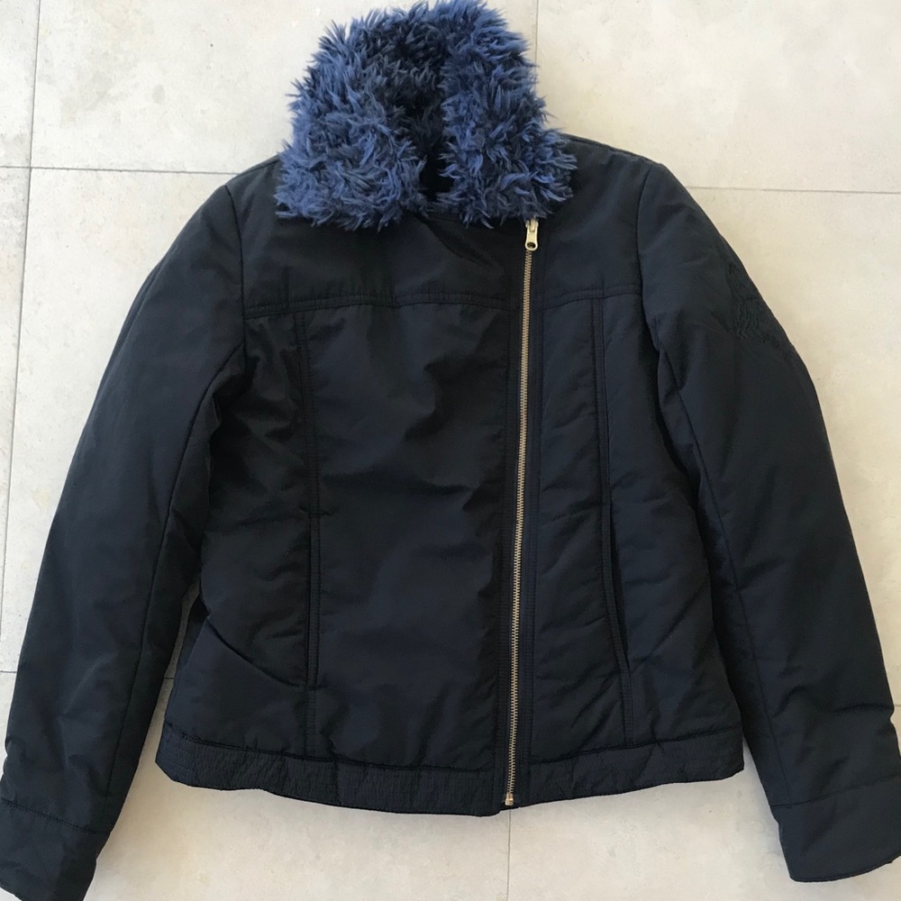 Zadig And  Voltaire Faux Fur Reversible Parka